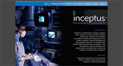 Desktop Screenshot of inceptusmedical.com